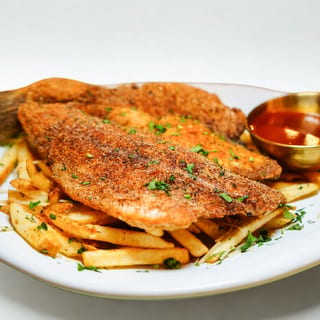 FRIED BRANZINO