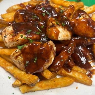 GRILLED JERK BBQ CHICKEN BITES