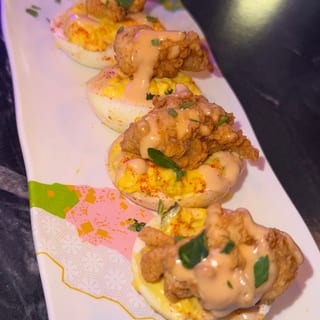 5pc CRISPY LOBSTER DEVILED EGGS