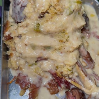 TURKEY LEG DINNER (FEEDS 1)